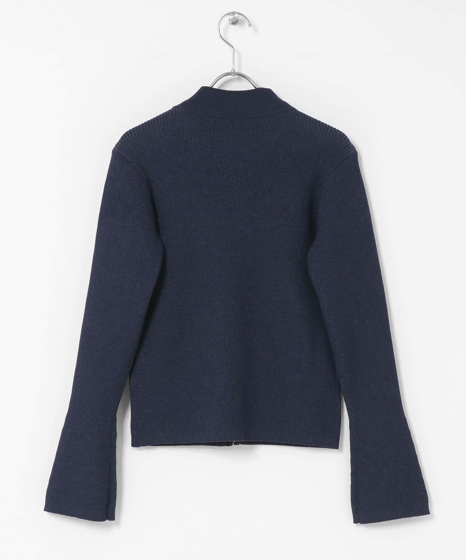 SENSE OF PLACE by URBAN RESEARCH「フロントホックエリツキコンパクトカーディガン」|カーディガン|