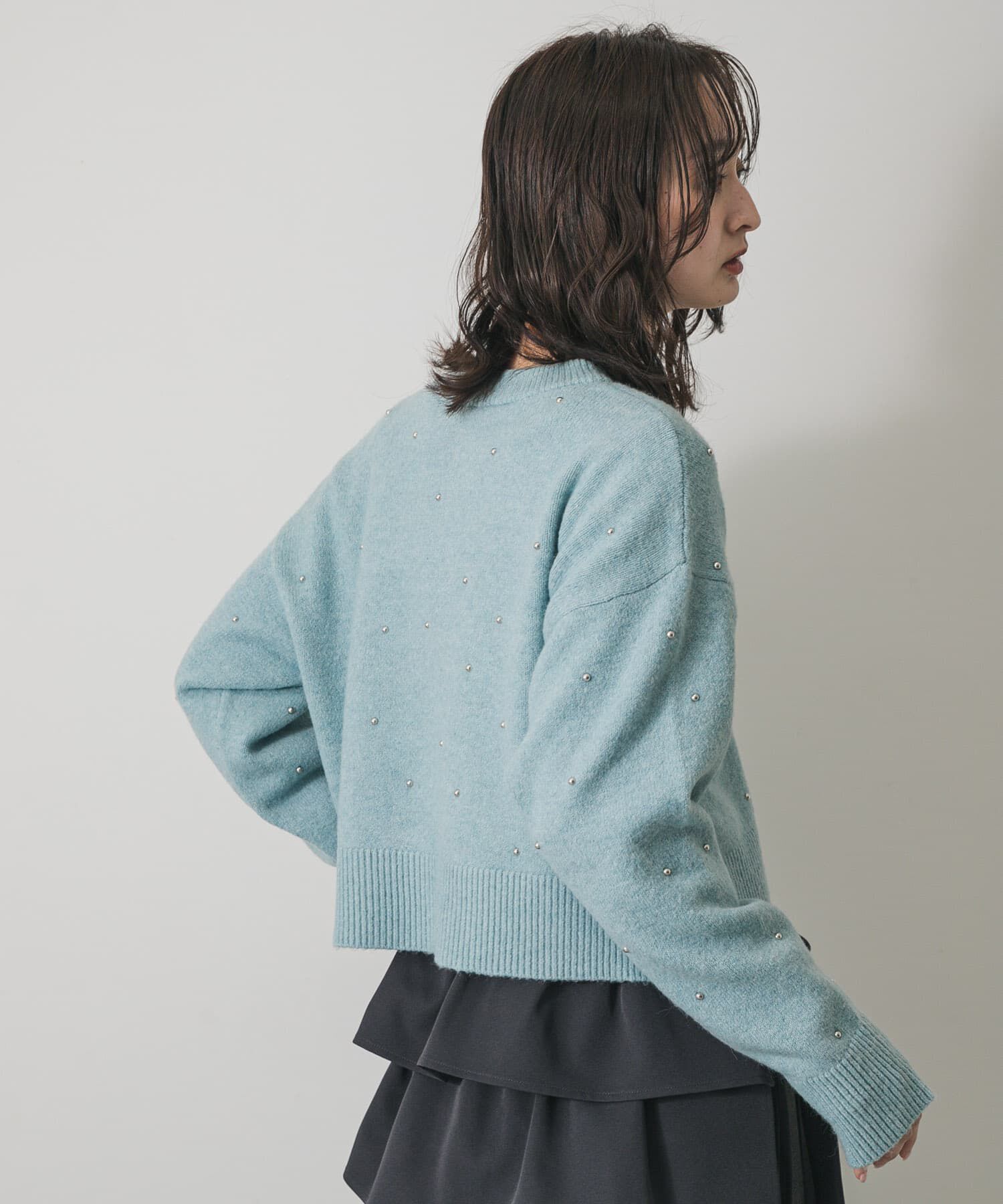 SENSE OF PLACE by URBAN RESEARCH「『洗濯可』ボールビーズカーディガン」|カーディガン|