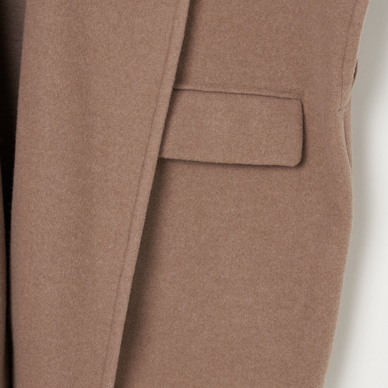 HELIOPOLE「HELIOPOLE SHAWL COLLAR GILET」|ブルゾン・スタジャン|