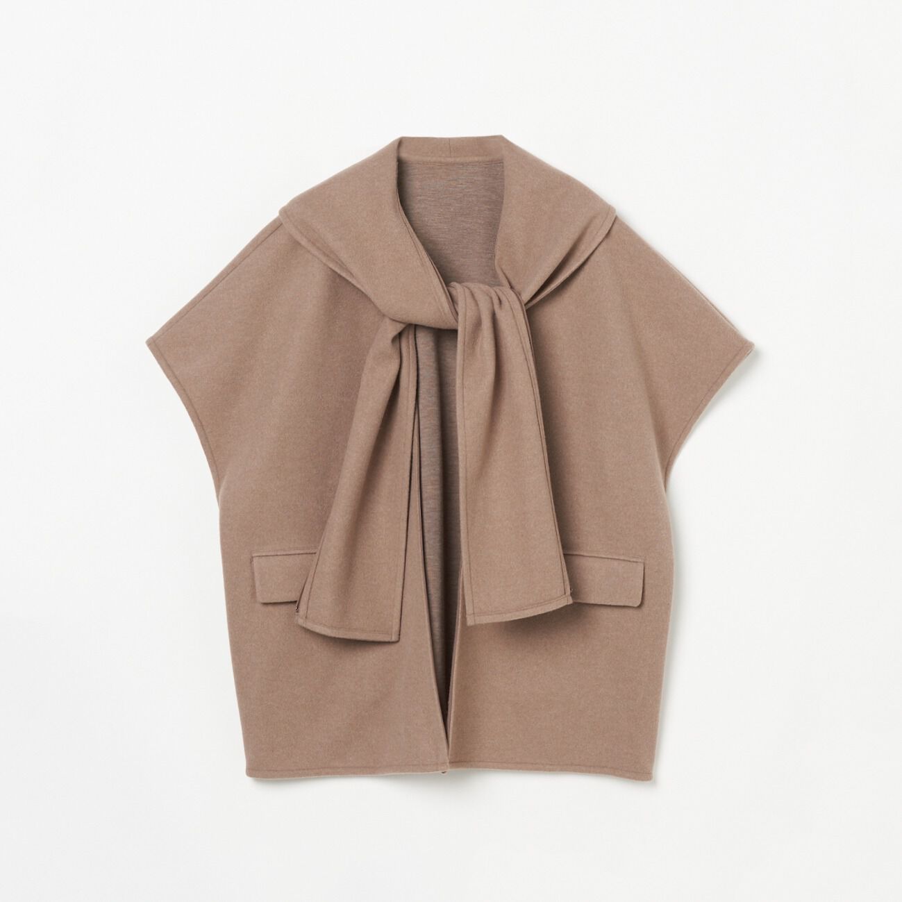 HELIOPOLE「HELIOPOLE SHAWL COLLAR GILET」|ブルゾン・スタジャン|