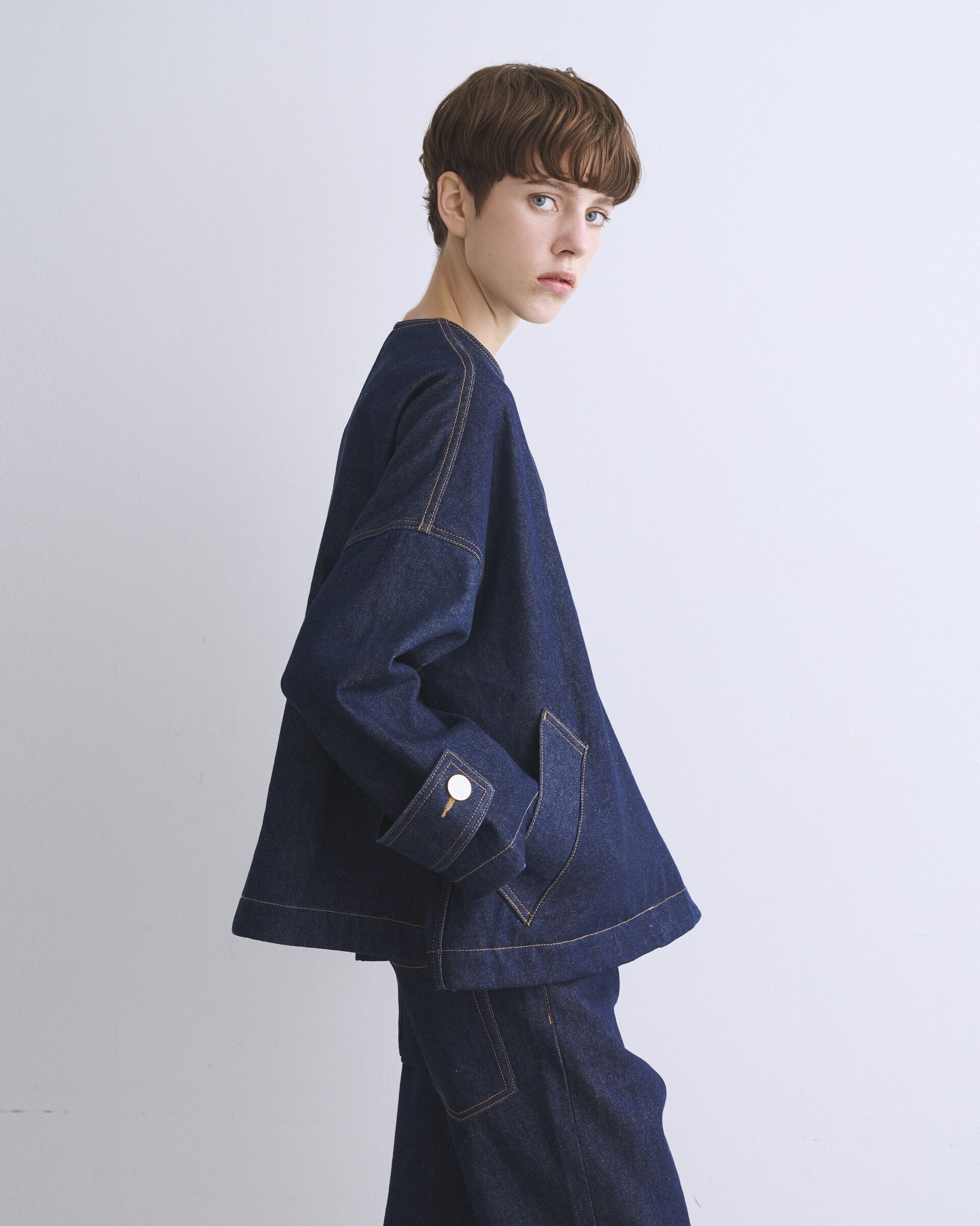 Traditional Weatherwear「MALTON NO COLLAR DENIM」|その他|