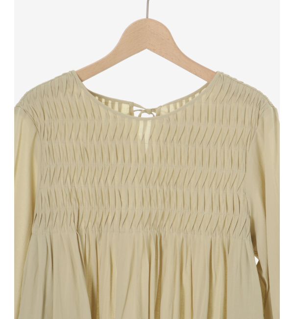  「変形タックギャザーブラウス」|シャツ・ブラウス|