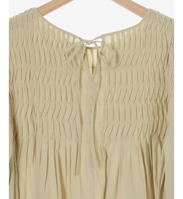  「変形タックギャザーブラウス」|シャツ・ブラウス|