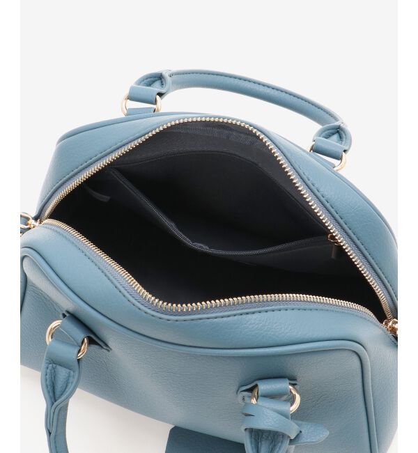  「フェイクレザーボストンBAG」|ボストンバッグ|