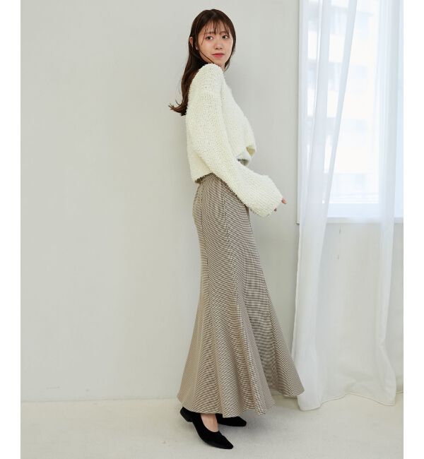 MAJESTICLEGON「ハートボタンカーディガン&キャミセット」|ニット・セーター|