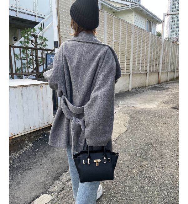 MAJESTICLEGON「ボリュームスリーブミディコート」|その他|