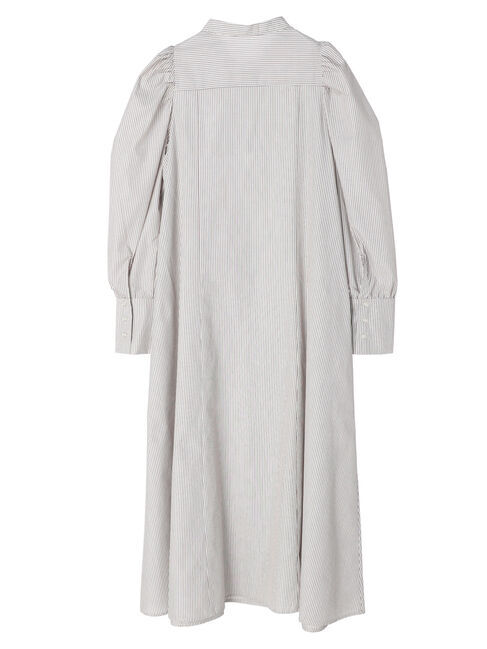 earth music&ecology「ボリュームスリーブシャツワンピース」|ワンピース|