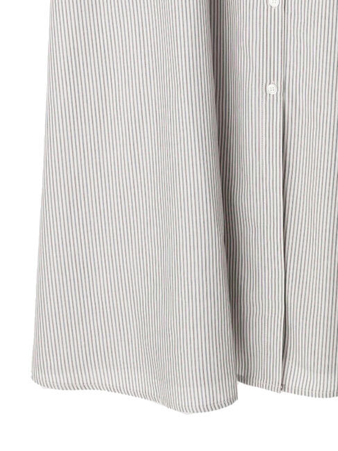 earth music&ecology「ボリュームスリーブシャツワンピース」|ワンピース|