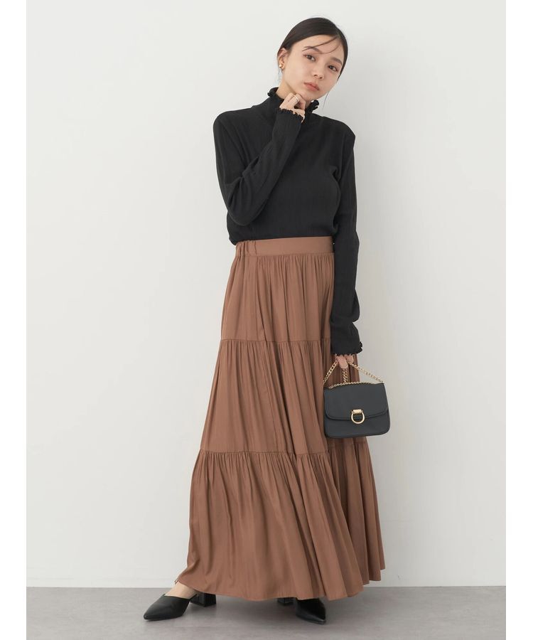 earth music&ecology「コットンシアータートルネックプルオーバー」|Tシャツ・カットソー|