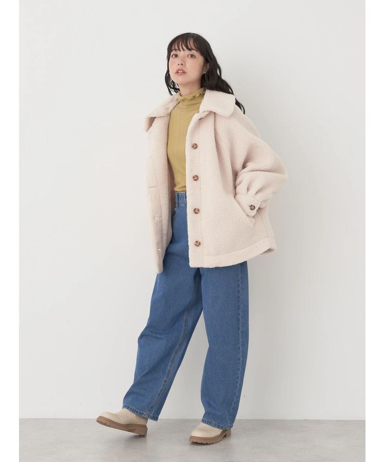 earth music&ecology「コットンシアータートルネックプルオーバー」|Tシャツ・カットソー|