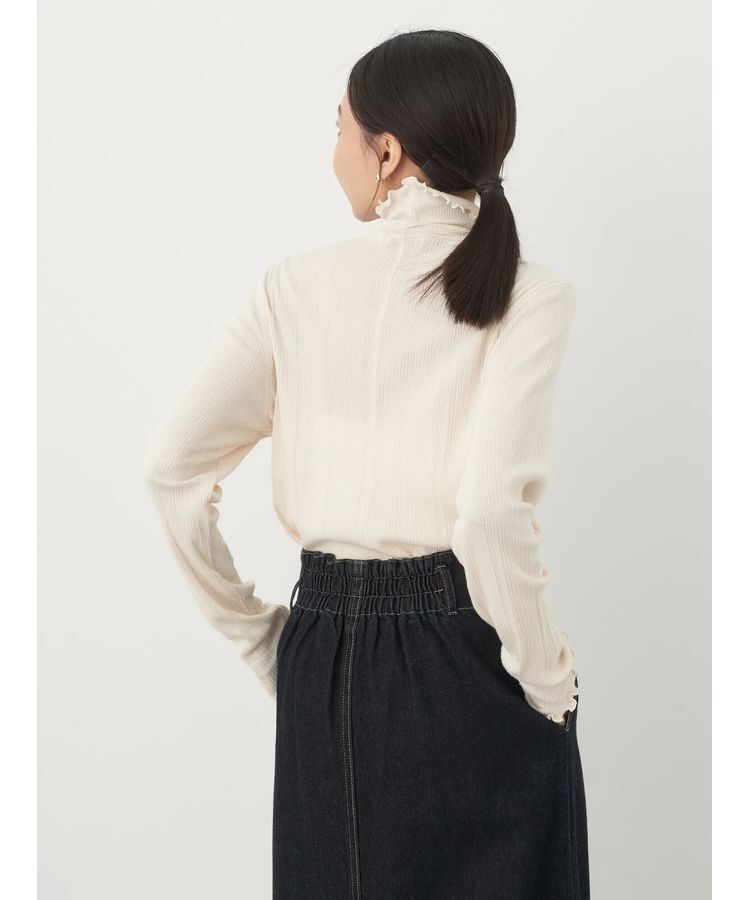 earth music&ecology「コットンシアータートルネックプルオーバー」|Tシャツ・カットソー|