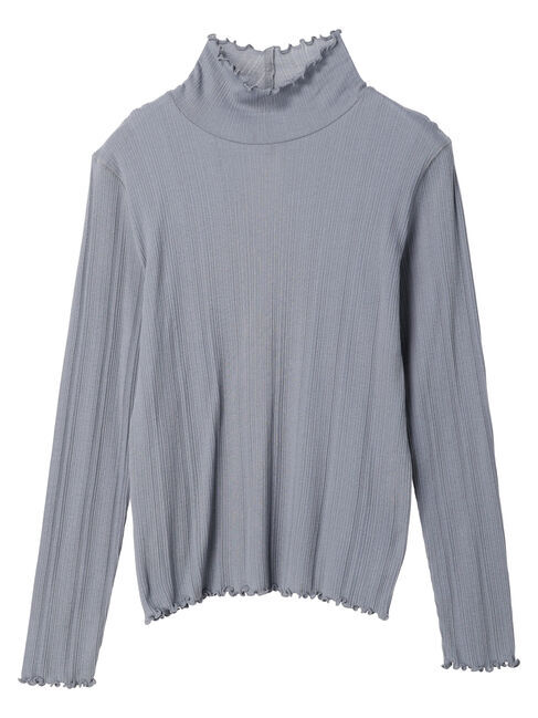 earth music&ecology「コットンシアータートルネックプルオーバー」|Tシャツ・カットソー|