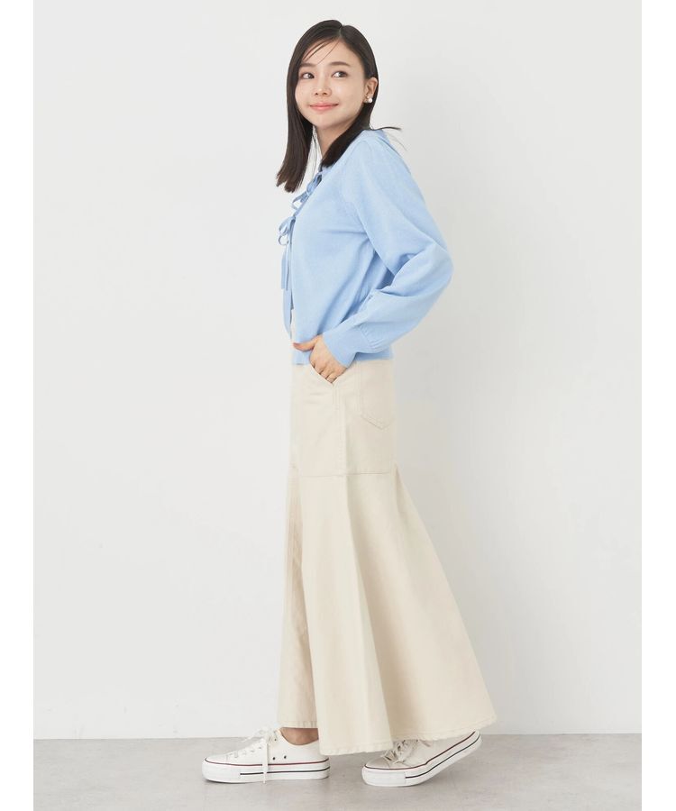 earth music&ecology「ラメニットカーディガン」|カーディガン|