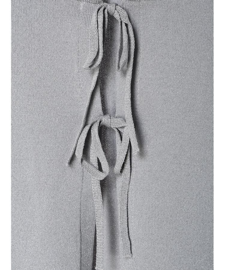 earth music&ecology「ラメニットカーディガン」|カーディガン|