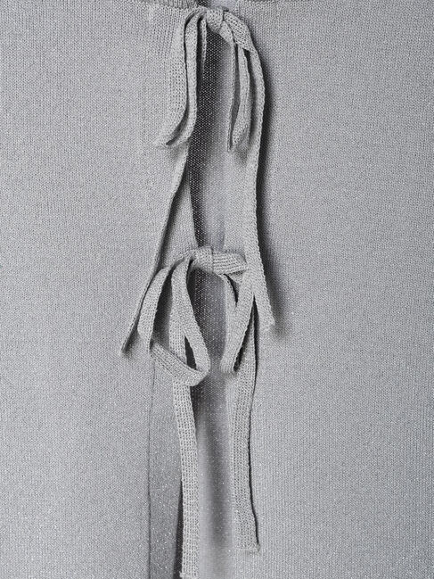 earth music&ecology「ラメニットカーディガン」|カーディガン|