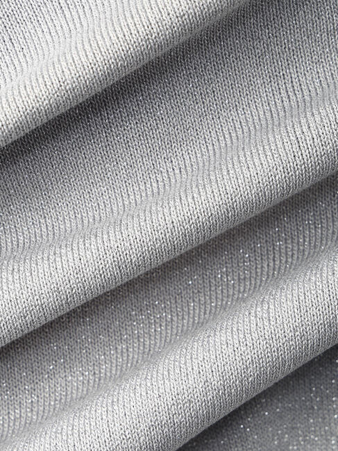 earth music&ecology「ラメニットカーディガン」|カーディガン|