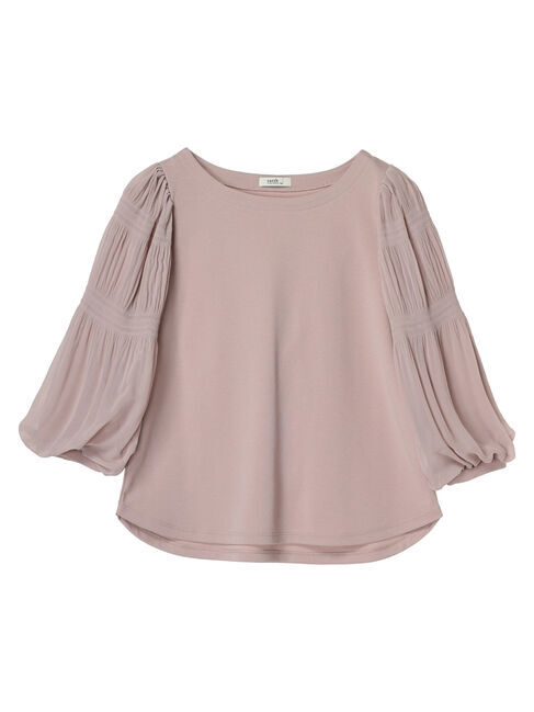 earth music&ecology「マジョリカプリーツプルオーバー」|Tシャツ・カットソー|