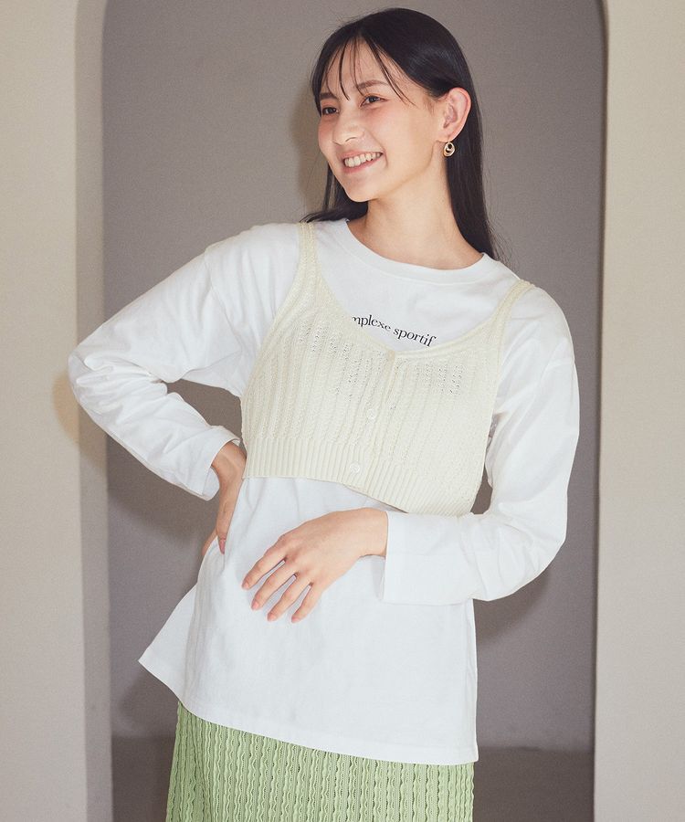 earth music&ecology「アソートグラフィックロンT」|Tシャツ・カットソー|