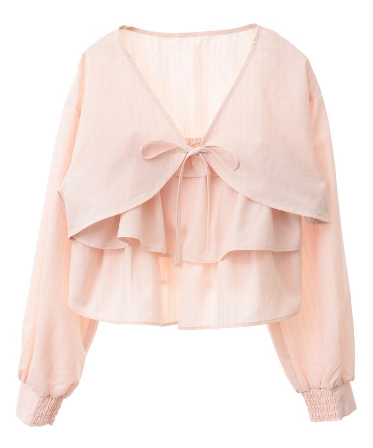 earth music&ecology「ティアードアンサンブルブラウス」|シャツ・ブラウス|