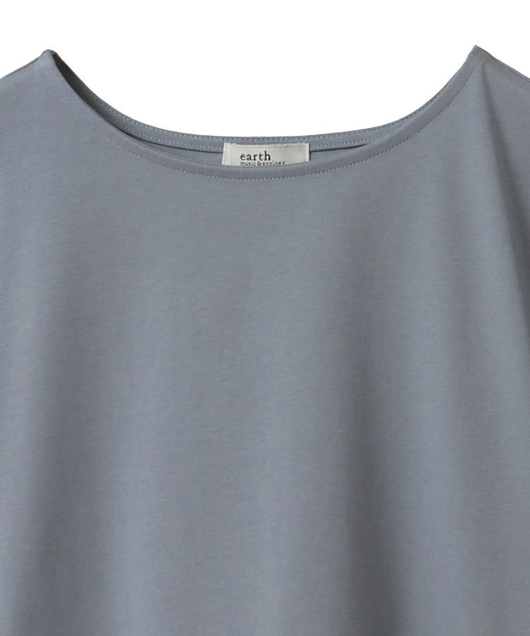 earth music&ecology「フリルスリーブカットソー」|Tシャツ・カットソー|