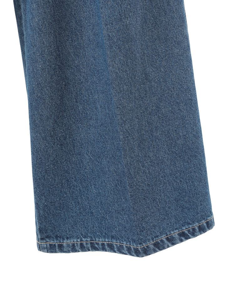 earth music&ecology「サイドベルトデニムパンツ」|デニム|