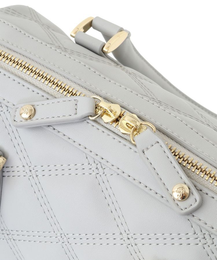 Maison de FLEUR「キルティングボストンMバッグ」|ハンドバッグ|