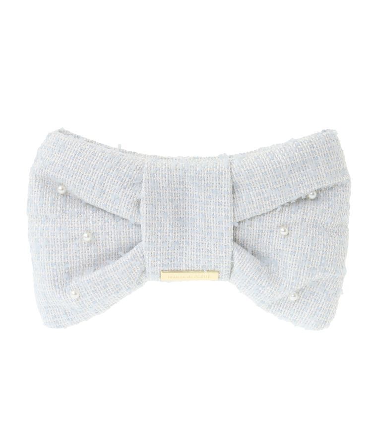 Maison de FLEUR「ツイードリボン型ショルダーバッグ」|ショルダー・メッセンジャー|