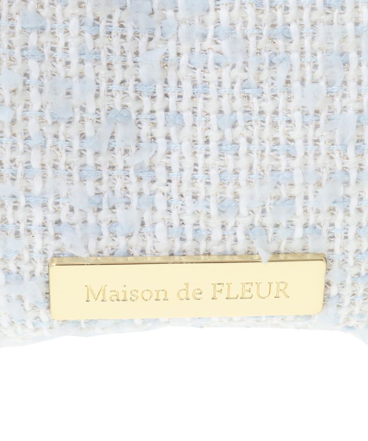Maison de FLEUR「ツイードリボン型ショルダーバッグ」|ショルダー・メッセンジャー|