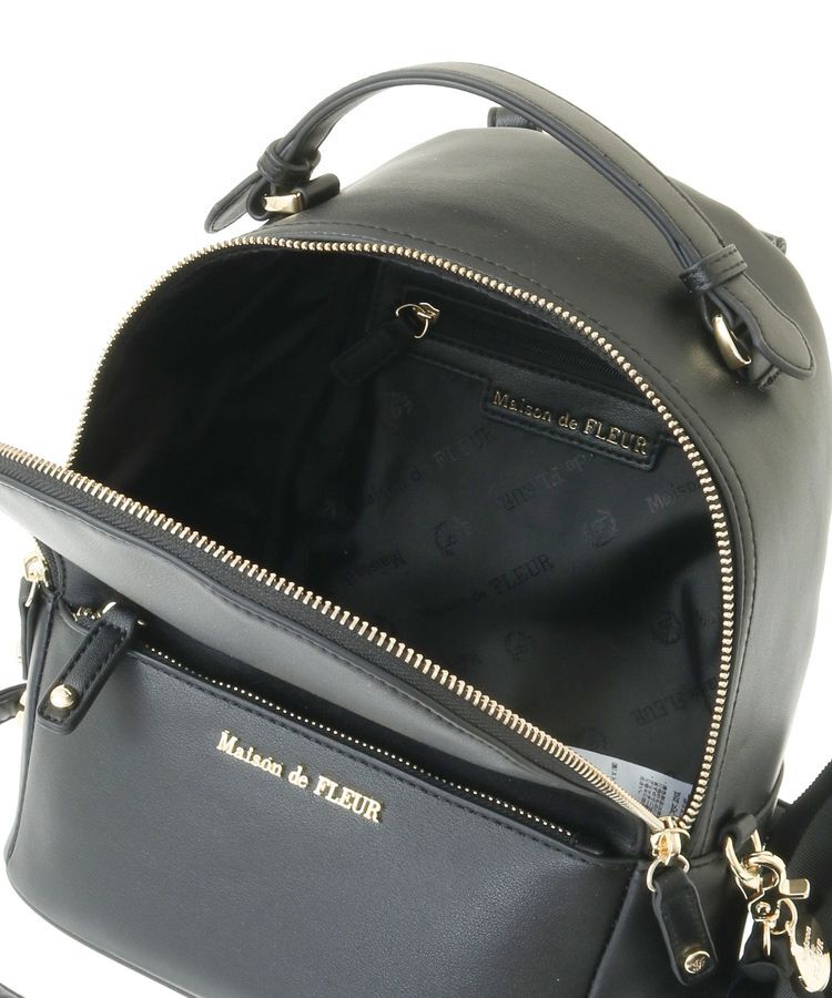 Maison de FLEUR「リボンMリュック」|リュック|