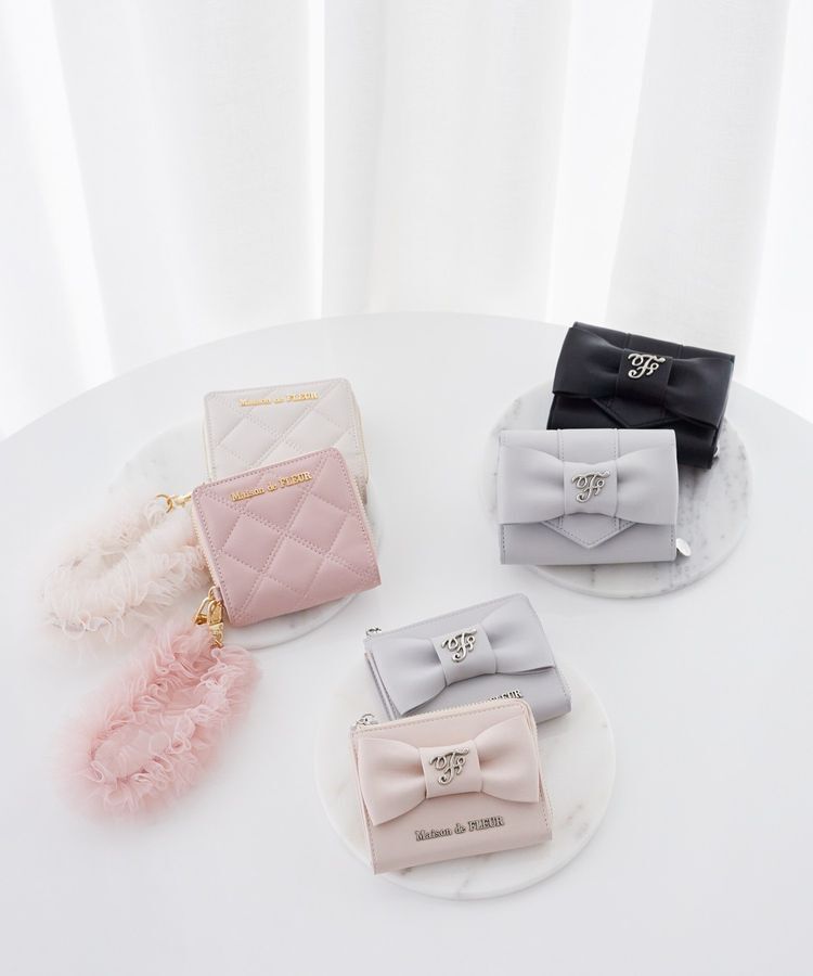 Maison de FLEUR「ベルトリボンミニウォレット」|財布|