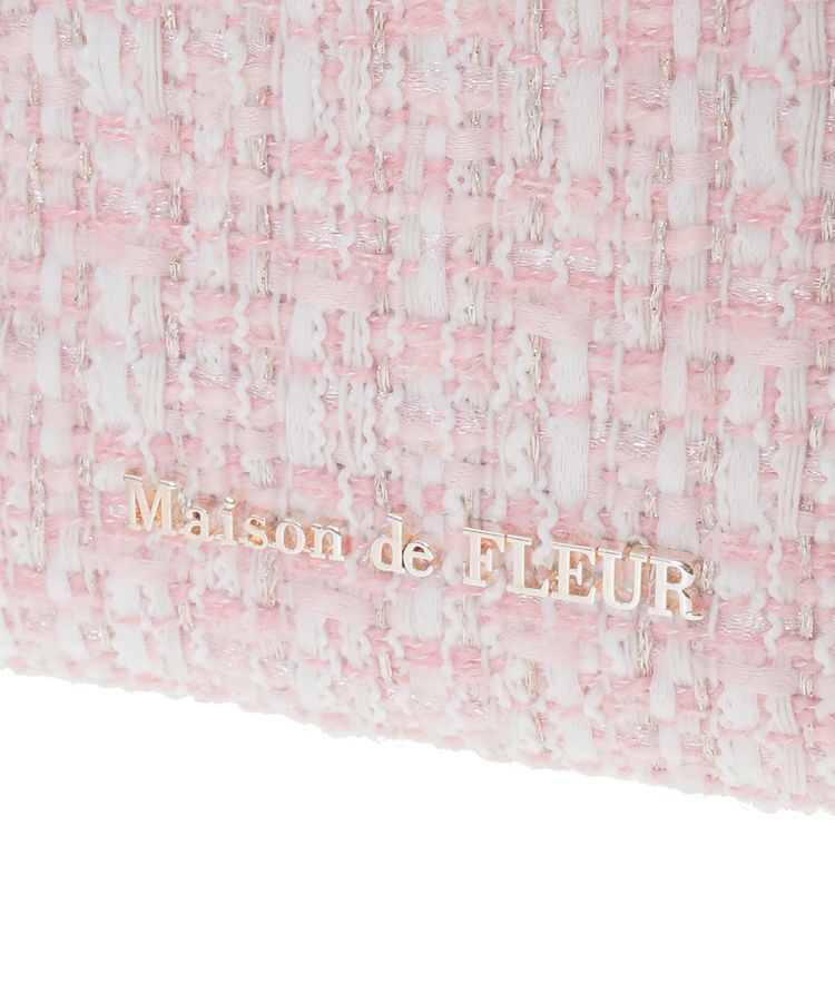 Maison de FLEUR「ピンクマニアボリュームリボン2WayトートSバッグ」|トートバッグ|