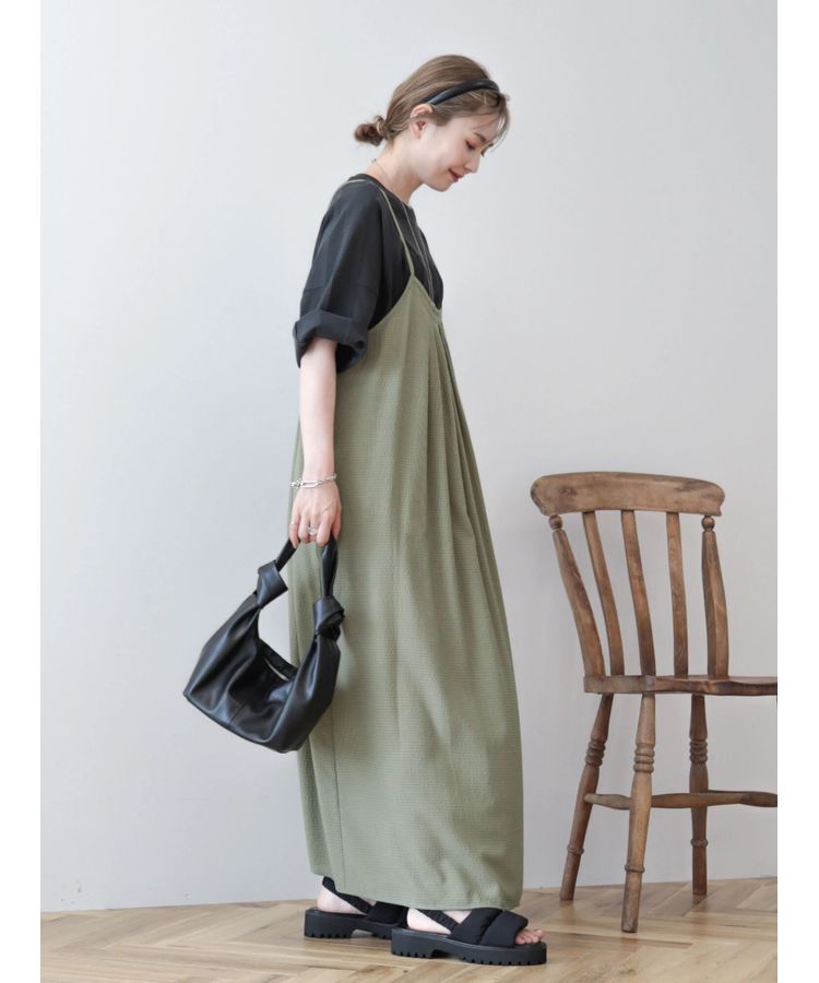 AMERICAN HOLIC「ギンガムサッカーキャミワンピース」|ワンピース|