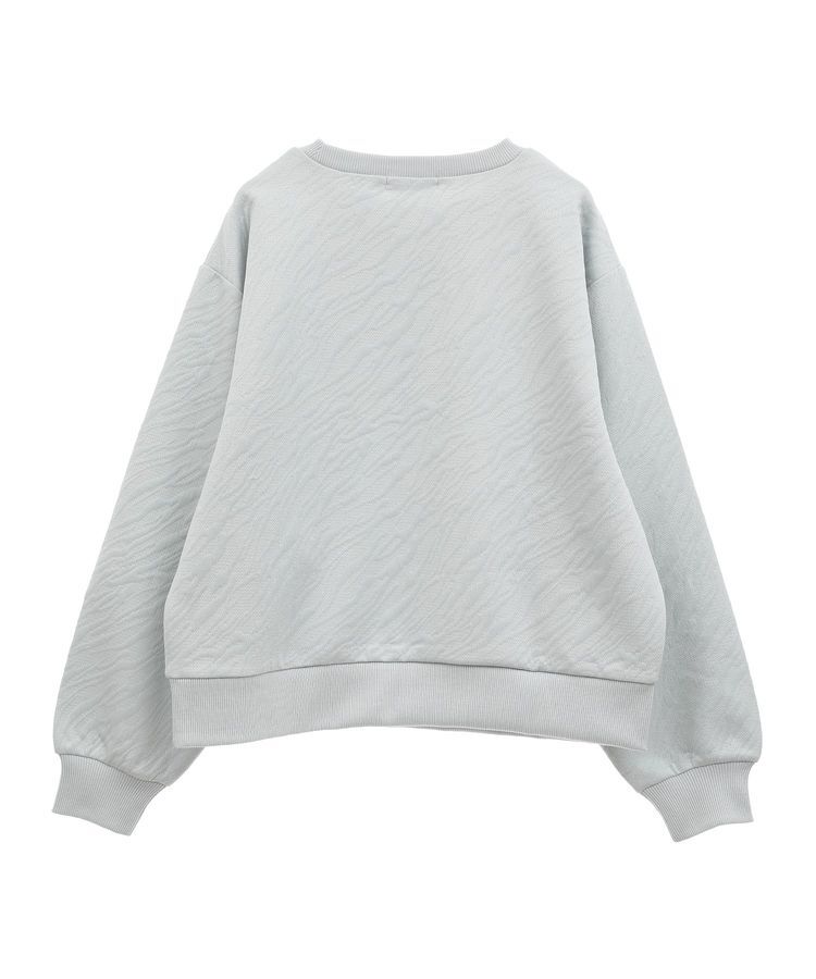 AMERICAN HOLIC「ゼブラ柄ジャガードカットプルオーバー」|スウェット・ジャージ|