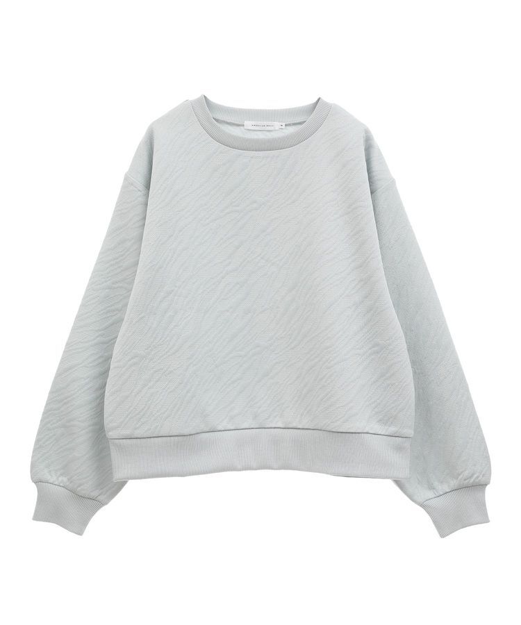 AMERICAN HOLIC「ゼブラ柄ジャガードカットプルオーバー」|スウェット・ジャージ|