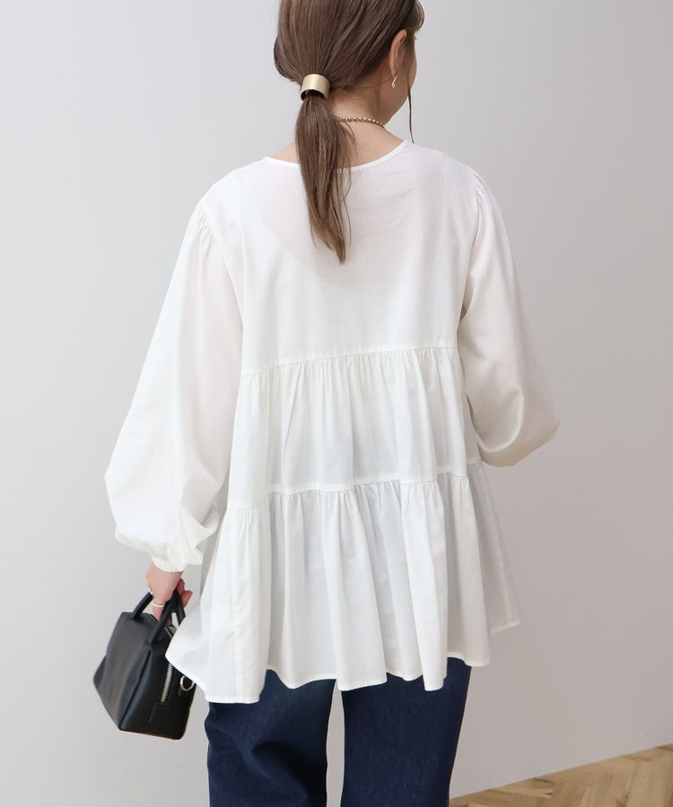 AMERICAN HOLIC「ティアードギャザーブラウス」|シャツ・ブラウス|
