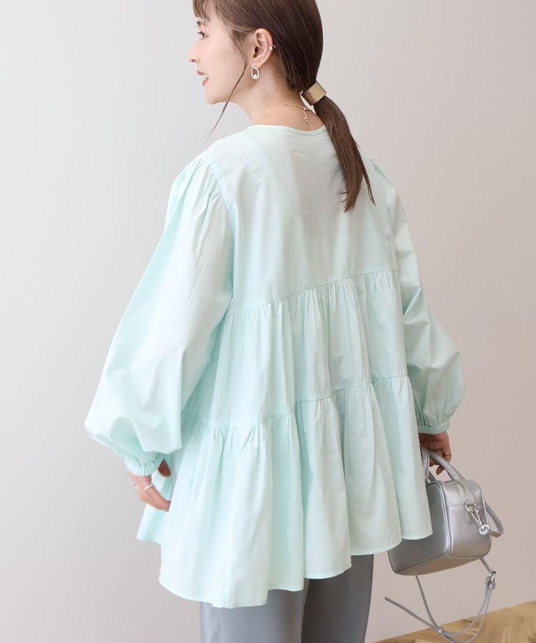 AMERICAN HOLIC「ティアードギャザーブラウス」|シャツ・ブラウス|