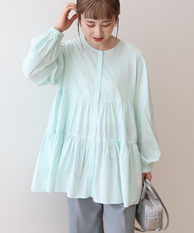 AMERICAN HOLIC「ティアードギャザーブラウス」|シャツ・ブラウス|Mint