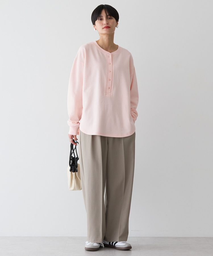 AMERICAN HOLIC「ヘンリーネックラウンドミニ裏毛プルオーバー」|スウェット・ジャージ|