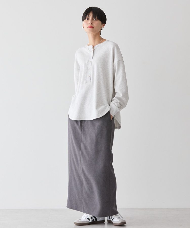 AMERICAN HOLIC「ヘンリーネックラウンドミニ裏毛プルオーバー」|スウェット・ジャージ|