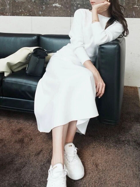 Green Parks「フレアニットワンピース」|ワンピース|