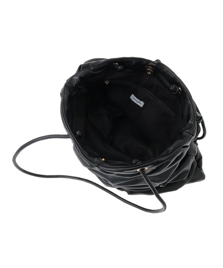 armonia「andmikka.合皮タックA4トートバック」|トートバッグ|