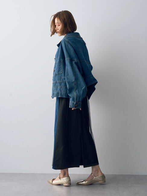 Editt by YECCA VECCA「2wayデニムジャケット」|テーラードジャケット|