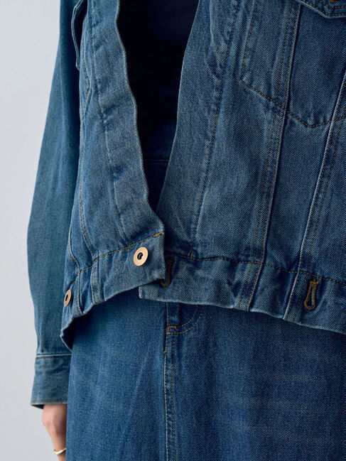 Editt by YECCA VECCA「2wayデニムジャケット」|テーラードジャケット|