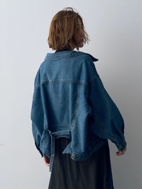 Editt by YECCA VECCA「2wayデニムジャケット」|テーラードジャケット|