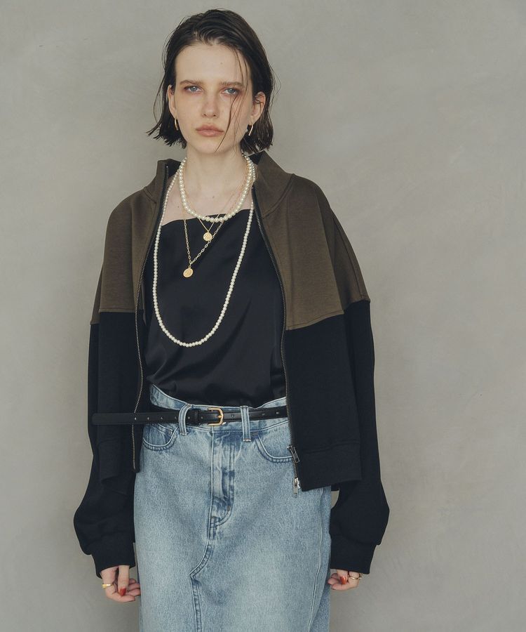 Editt by YECCA VECCA「【上下着用可能】2wayインバーテッドライトブルゾン」|ブルゾン・スタジャン|