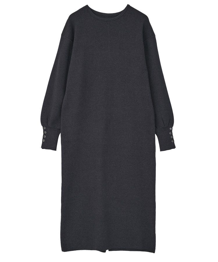 YECCA VECCA「【2点SET】ZIPベストセットニットワンピース」|ワンピース|