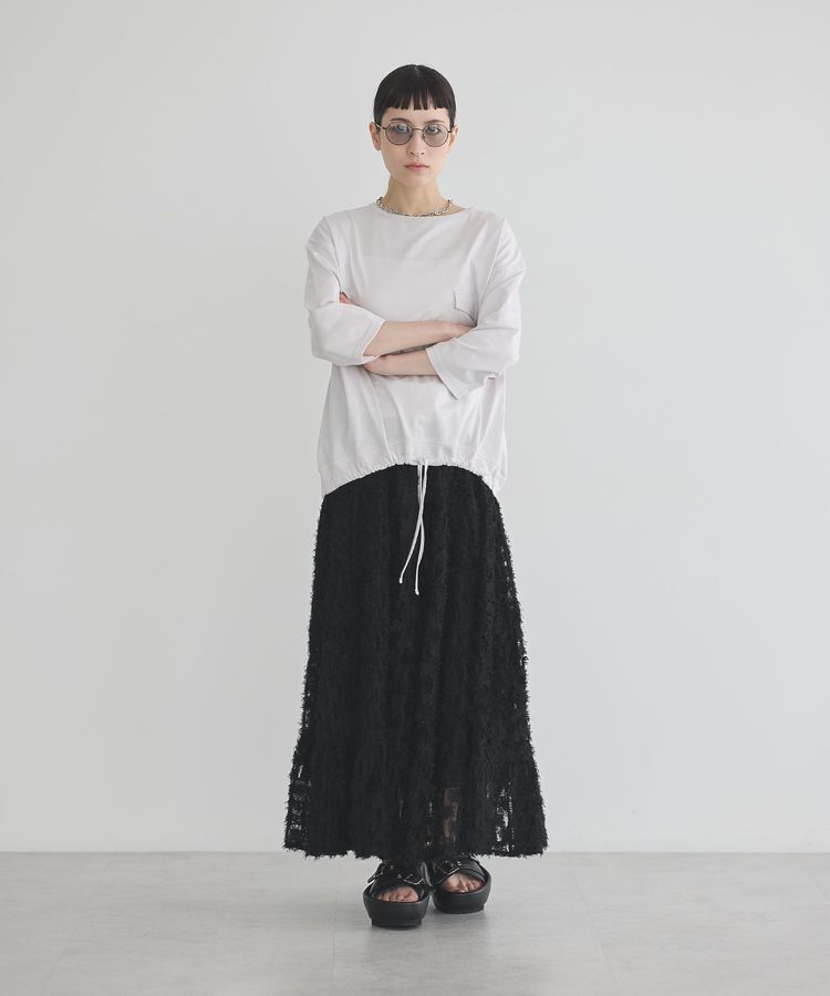 GARAGE OF GOOD CLOTHING「チュールティアードスカート」|フレア|