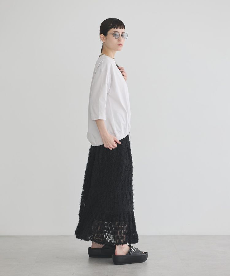 GARAGE OF GOOD CLOTHING「チュールティアードスカート」|フレア|