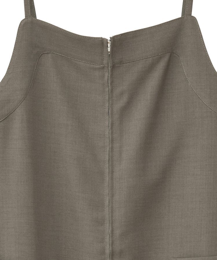 GARAGE OF GOOD CLOTHING「ZIP開きジャンパースカート」|ジャンパースカート|