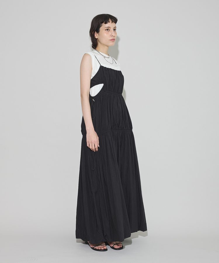 GARAGE OF GOOD CLOTHING「シャーリングサイドオープンワンピース」|ワンピース|